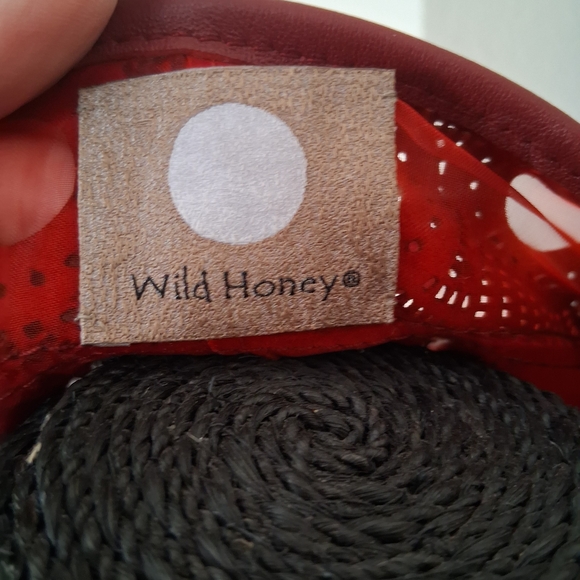 Wild Honey Red Leather Jacket with Fringe and Cutouts - Picture 7 of 8